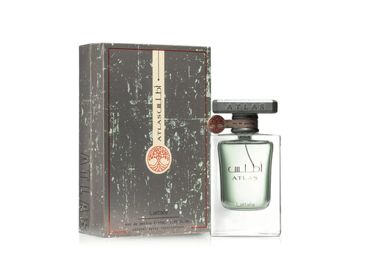 Lattafa Atlas Eau de Parfum 55 ml – Perfume Unisex Marino Salado Amaderado
