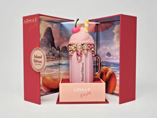 Armaf Island Breeze Eau de Parfum 100 ml Mujer – Perfume Arabe Fresco Cítrico Tropical con Notas Marinas y Almizcle –