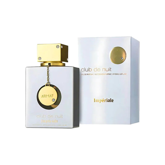 Club de Nuit White Imperiale Armaf Eau de Parfum 105 ml – Perfume Floral Dulce y Elegante para Mujer