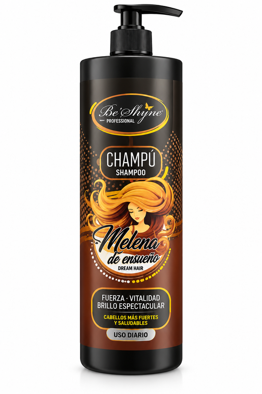 Champú Melena de Caballo Be Shyne Professional – Fuerza y Crecimiento