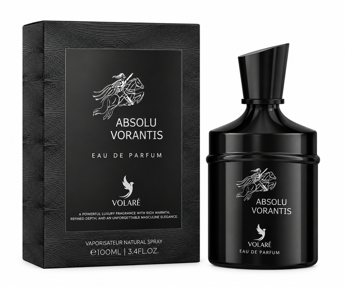Volaré Absolu Vorantis Eau de Parfum 100 ml | Perfume Masculino Afrutado, Amaderado y Ambarado