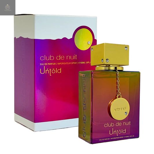 Club de Nuit Untold Armaf EDP 105 ml – Perfume Ámbar Amaderado Unisex