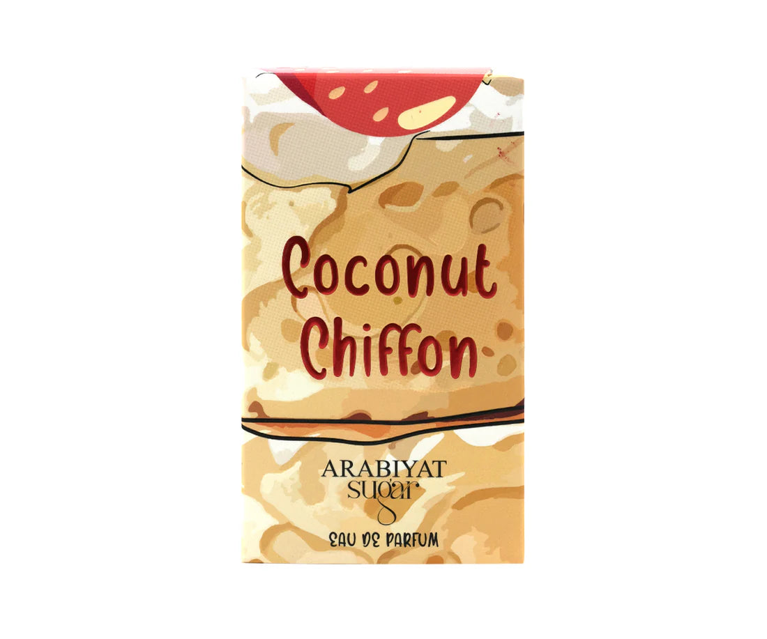 Arabiyat Sugar Coconut Chiffon Eau de Parfum Unisex 100ml – Crema de Coco Dulce y Gourmand