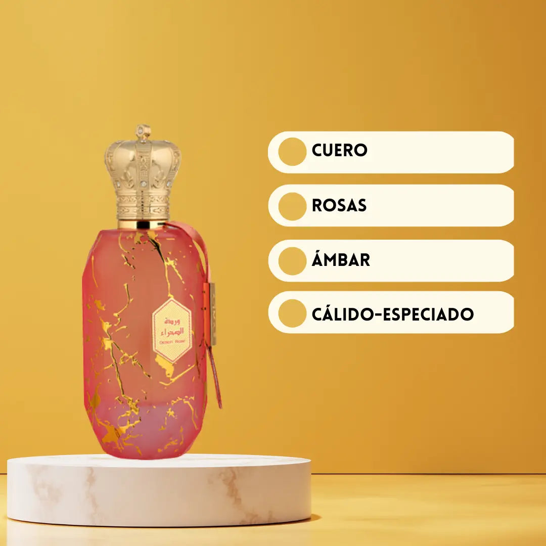 Desert Rose Armaf Eter Eau de Parfum 100 ml | Perfume Unisex Cuero Ámbar Especiado