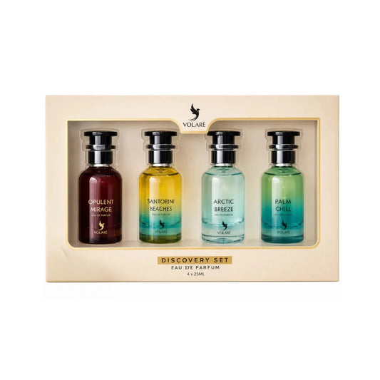 Volaré Discovery Set Eau de Parfum 4 x 25 ml | Cofre de Perfumes Unisex