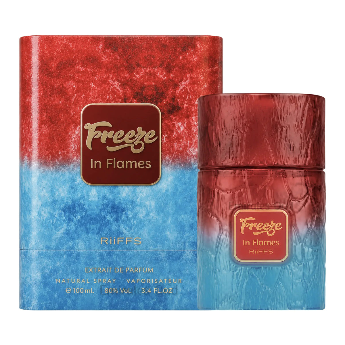 Riiffs Freeze In Flames Extrait 100 ml | Perfume Fresco, Frutal y Aromático- unisex