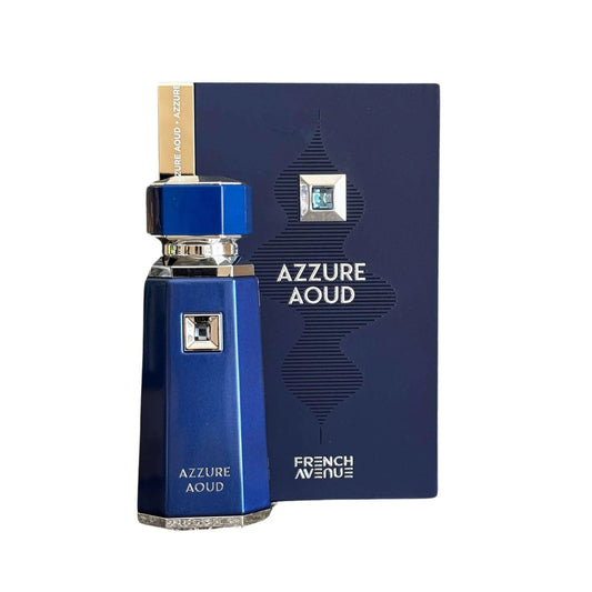 Azzure Oud French Avenue Eau de Parfum 100 ml Hombre – Perfume masculino Afrutado con Oud, Cuero y Notas Dulces