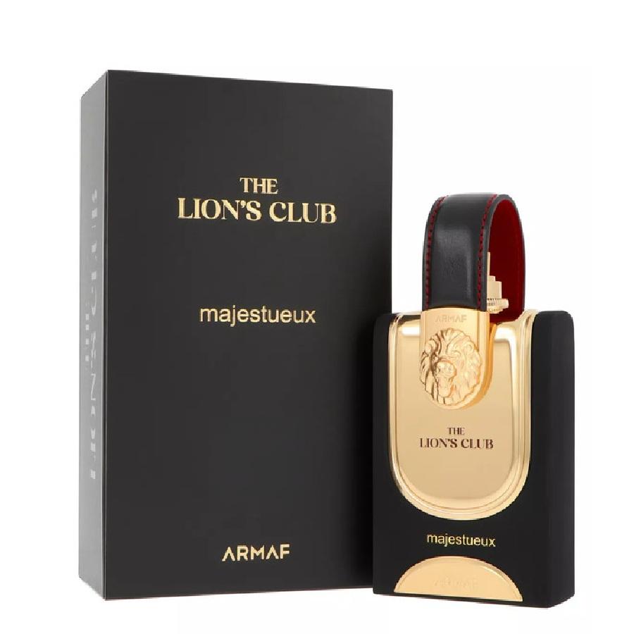 The Lion’s Club Majestueux Armaf Eau de Parfum – Perfume Unisex Cálido Especiado con Tabaco y Vainilla