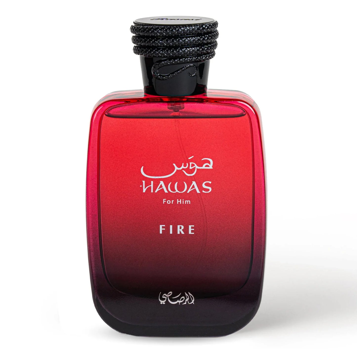 Rasasi Hawas Fire Eau de Parfum 100 ml masculino – Perfume Ambarado Aromático con Notas Marinas y Especiadas – Fragancia Intensa y de Larga Duración
