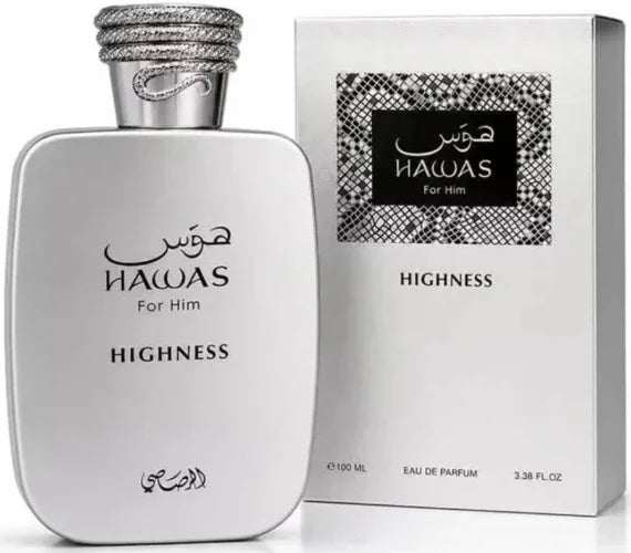 Hawas Highness - Rasasi-Eau de Parfum 100 ml | Perfume Masculino Cítrico Amaderado
