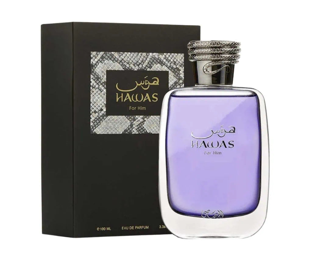 Hawas for Him Rasasi EDP 100 ml – Perfume masculino Fresco Acuático para Hombre