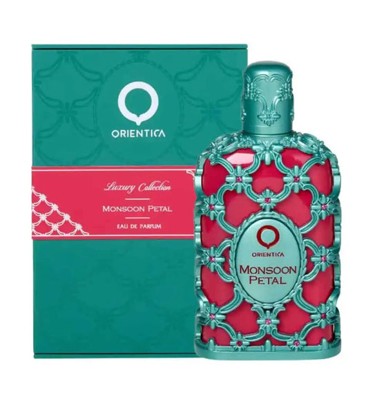 Orientica Monsoon Petal Eau de Parfum 80 ml | Perfume Floral, Fresco y Amaderado Unisex
