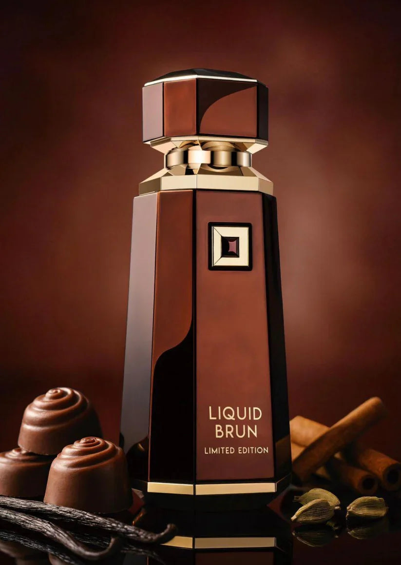 French Avenue Liquid Brun Limited Edition Eau de Parfum 150 ml – Perfume unisex Amaderado con Vainilla, Ámbar y Lavanda – Fragancia Intensa