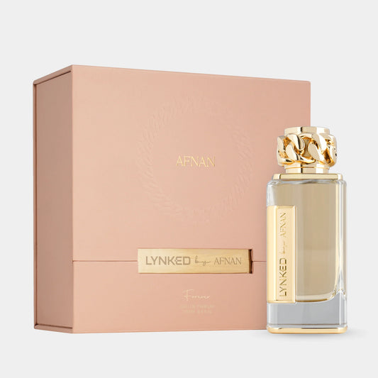 Afnan Lynked Forever Eau de Parfum 100 ml | Perfume Floral y Amaderado para Mujer