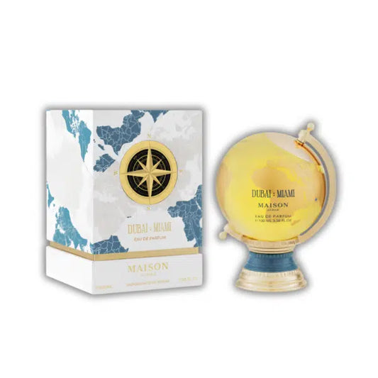 Maison Asrar Dubai Miami Eau de Parfum 100 ml | Perfume Unisex Dulce Avainillado