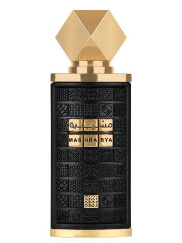 Lattafa Mashrabya Eau de Parfum 100 ml Unisex – Perfume Dulce Especiado con Tabaco, Canela y Caramelo – Fragancia Intensa y de Larga Duración