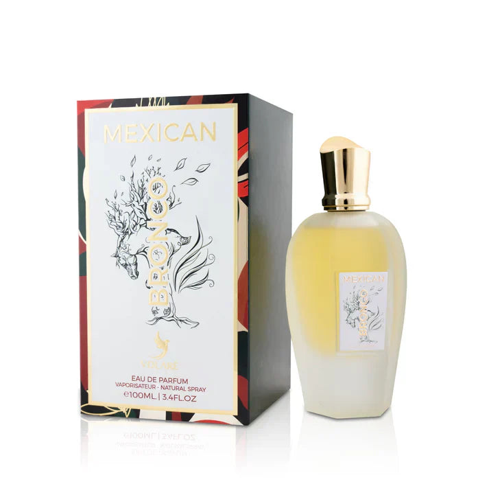 Volaré Mexican Bronco Eau de Parfum 100 ml – Perfume Dulce Especiado con Miel masculino