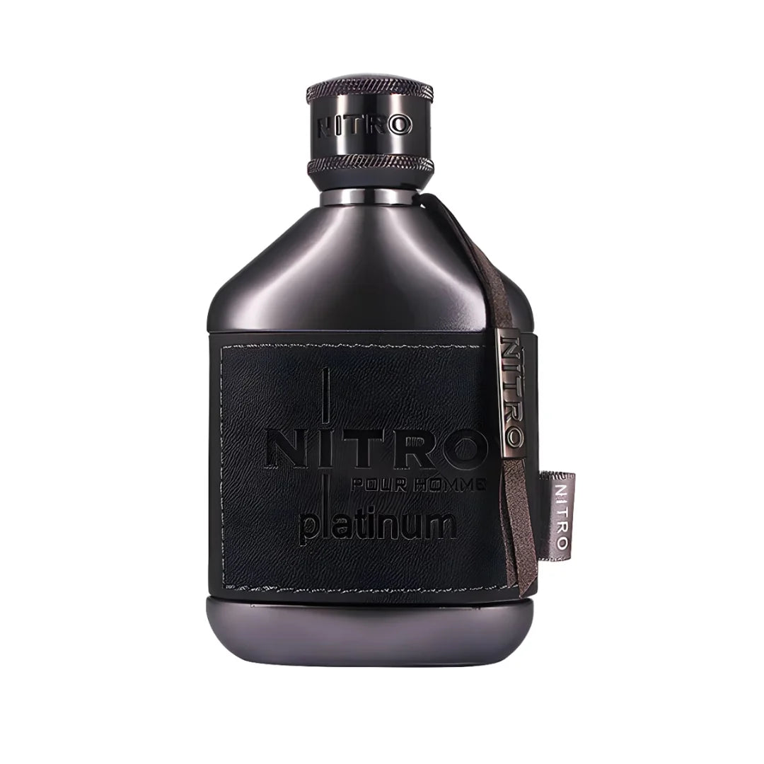 Dumont Nitro Platinum Eau de Parfum 100 ml | Perfume Masculino Amaderado, Afrutado, Dulce y Avainillado