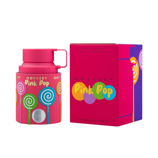 Armaf Odyssey Pink Pop Eau de Parfum 100 ml – Perfume Dulce Frutal Femenino con Notas Gourmand y Vainilla – Fragancia de mujer de Larga Duración