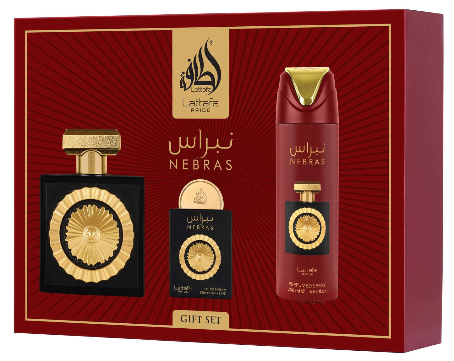 Nebras Gift Set Lattafa, Perfume Eau De Parfum unisex