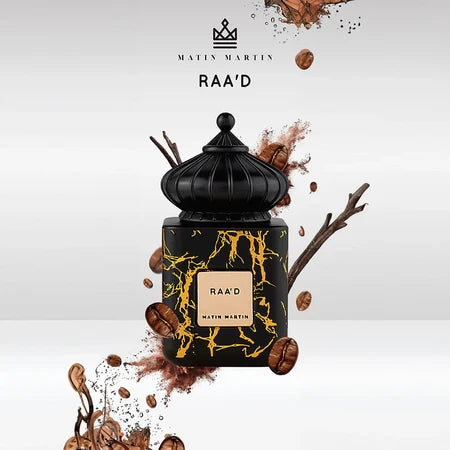 Raad de Matin Martin Eau de Parfum 100 ml | Perfume Unisex Cálido Especiado Ámbar