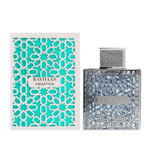 Rayhaan Aquatica Eau de Parfum 100 ml | Perfume Cítrico, Dulce y Fresco masculino