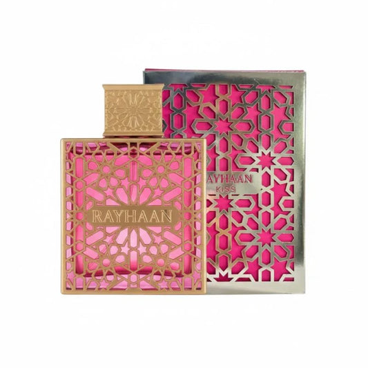 Rayhaan Kiss Eau de Parfum 100 ml – Perfume mujer Dulce Gourmand con Coco y Caramelo