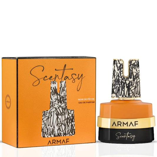 Scentasy Noir de Pêche Armaf Eau de Parfum 100 ml – Perfume Afrutado Tropical con Ámbar Unisex