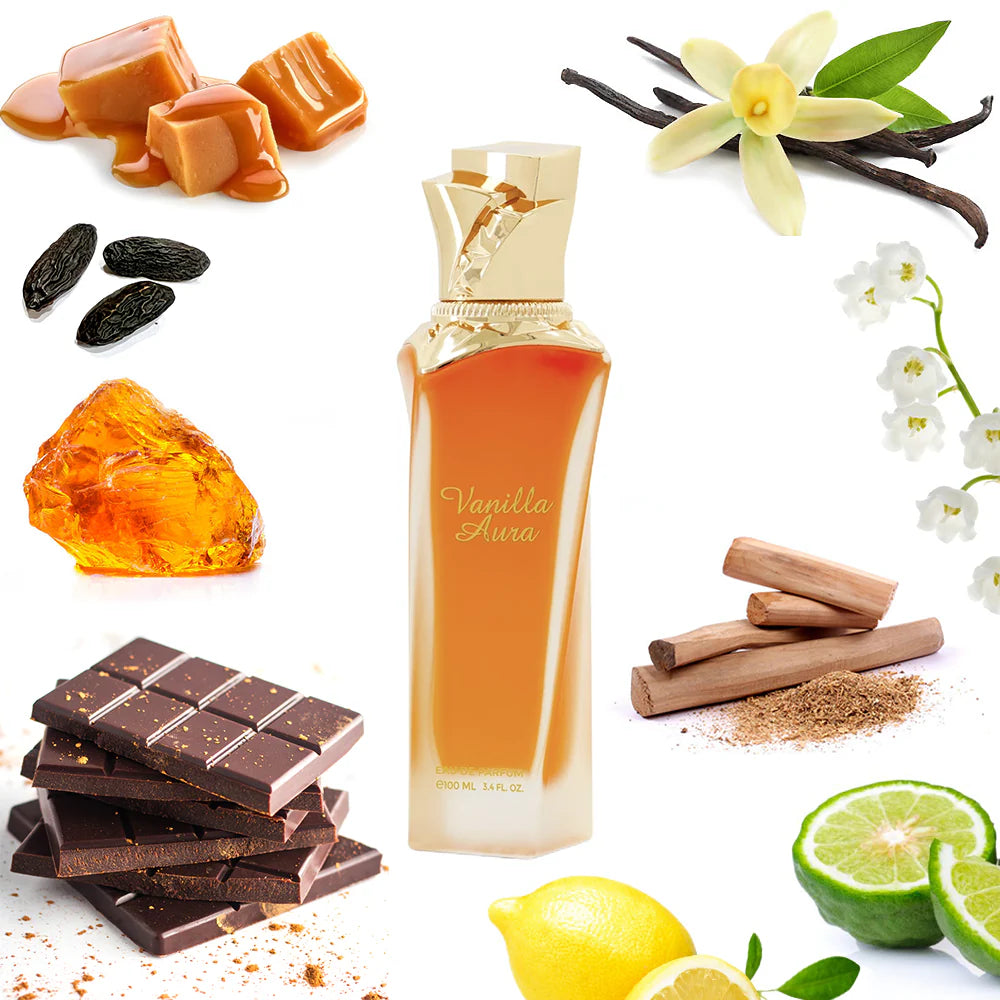 Vanilla Aura – Maison Asrar Eau de Parfum Unisex 100ml | Fragancia Oriental Vainilla Dulce y Duradera