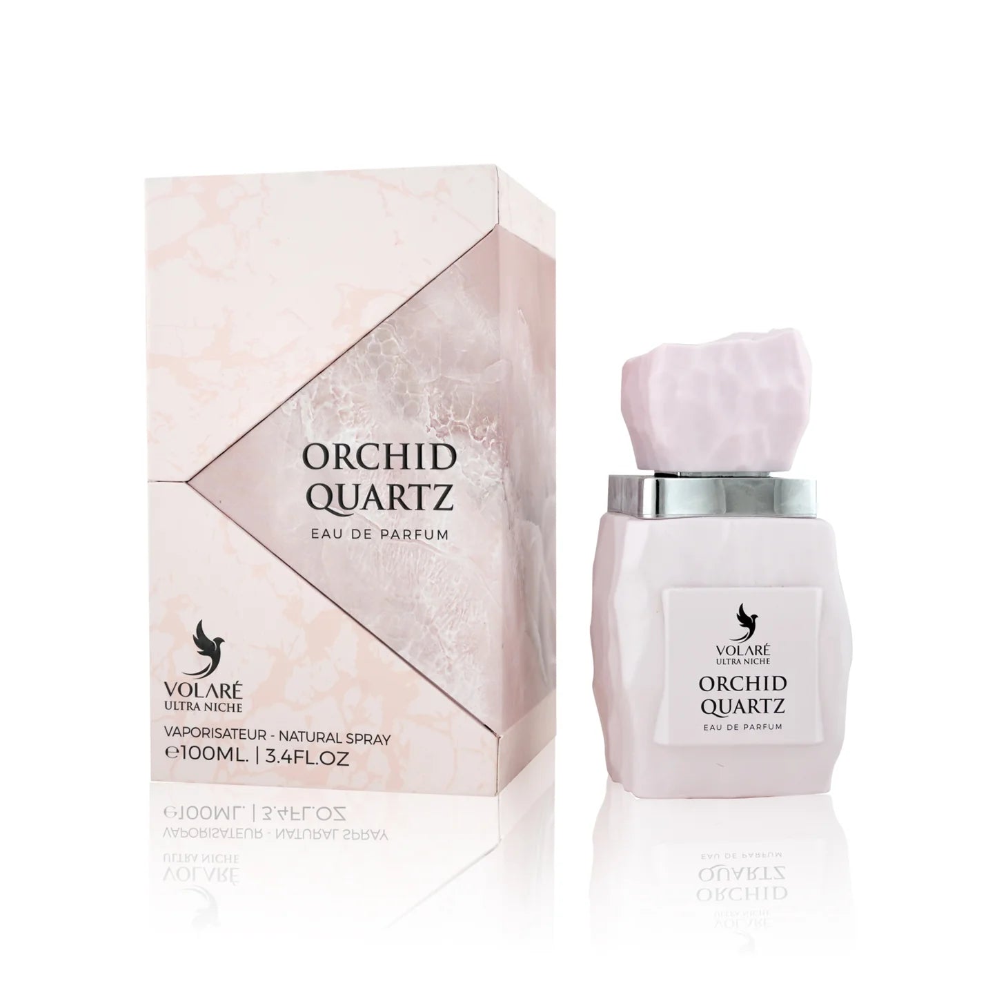 Volaré Orchid Quartz Eau de Parfum 100 ml – Perfume Floral Almizclado Elegante  Unisex