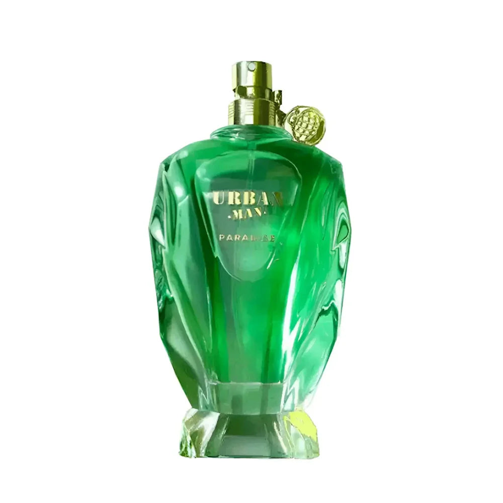 Fragrance World Urban Man Paradise Eau de Parfum 100 ml – Perfume Masculino Dulce Cítrico Tropical con Coco y Vainilla