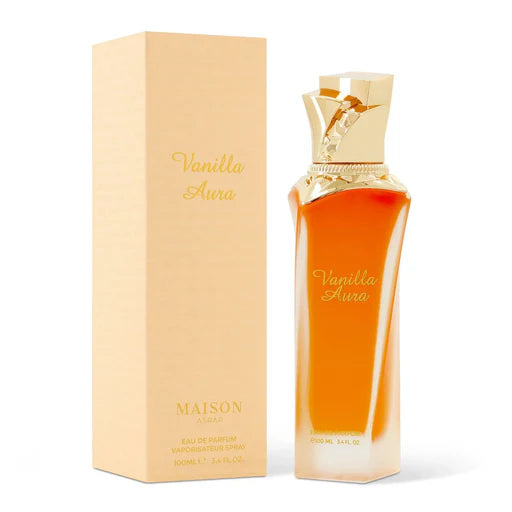 Vanilla Aura – Maison Asrar Eau de Parfum Unisex 100ml | Fragancia Oriental Vainilla Dulce y Duradera