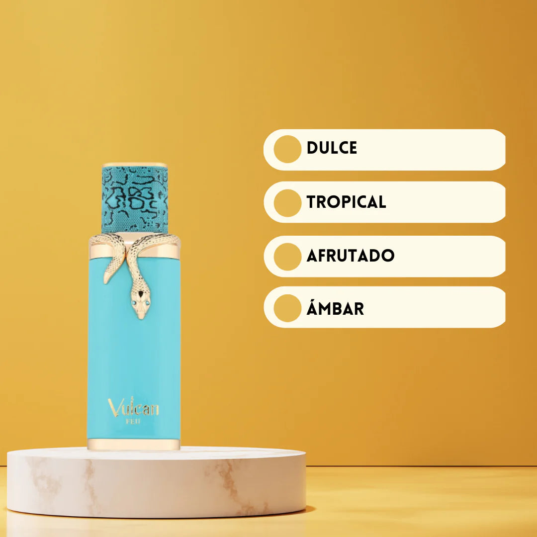 Vulcan Feu – French Avenue Eau de Parfum Unisex 100ml | Frutal Especiado Intenso