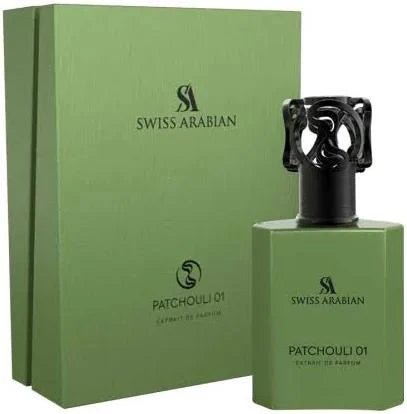 Swiss Arabian Patchouli 01 Eau de Parfum 100 ml | Perfume Unisex Amaderado, Aromático y Especiado