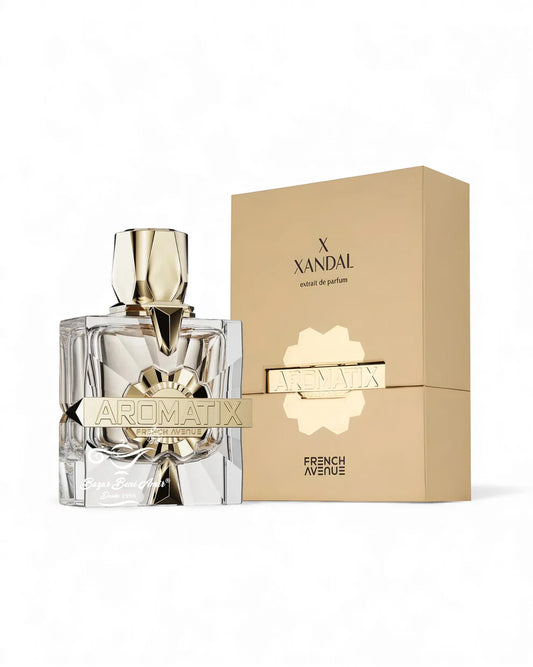 French Avenue Aromatix X Xandal Eau de Parfum 100 ml Unisex – Perfume Árabe Amaderado Especiado con Notas Aromáticas y Ámbar
