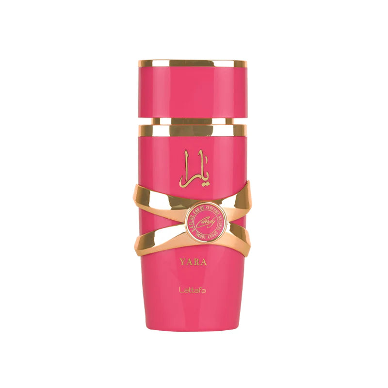 Yara Candy Lattafa Eau de Parfum 100ml – Perfume mujer Dulce Avainillado y Afrutado