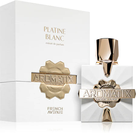 Platine Blanc Aromatix  French Avenue Eau de Parfum 100 ml Unisex – Perfume Aromático Cítrico con Menta, Limón y Notas Verdes – Fragancia Fresca