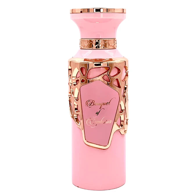 Fragrance World Bouquet of Euphoria Eau de Parfum Mujer 100 ml – Perfume Floral Dulce con Frutas, Jazmín y Vainilla – Fragancia Femenina Elegante y Duradera