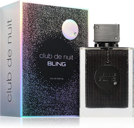 Club de Nuit Bling Armaf Eau de Parfum – Perfume Unisex Cítrico Avainillado