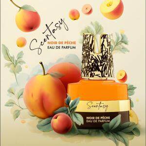 Scentasy Noir de Pêche Armaf Eau de Parfum 100 ml – Perfume Afrutado Tropical con Ámbar Unisex