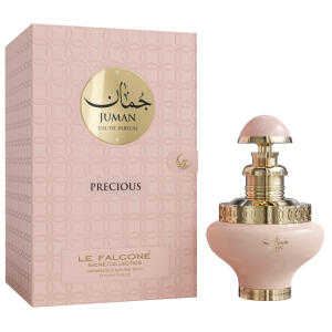 Juman Precious Le Falconé Eau de Parfum 100 ml – Perfume Dulce y Elegante con Notas Florales, Ámbar y Vainilla – Fragancia Sofisticada mujer