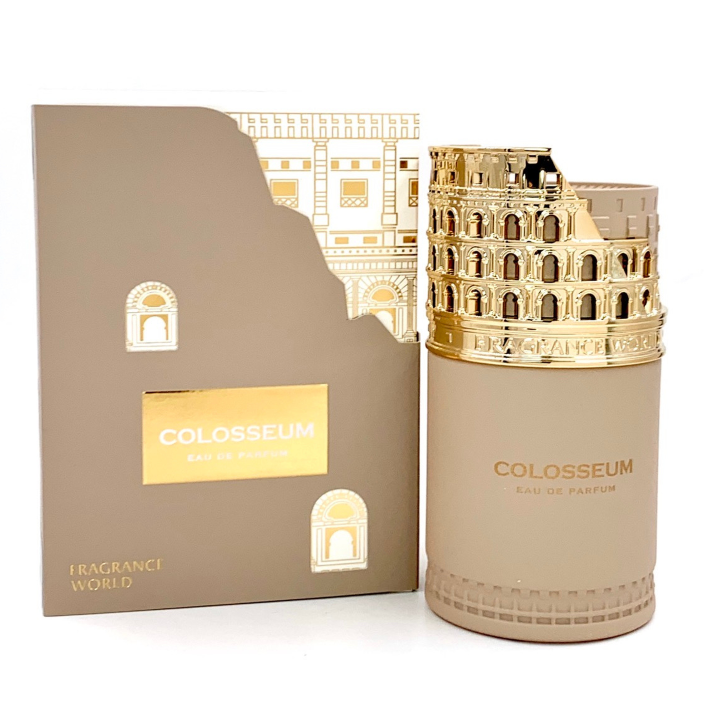 Fragrance World Colosseum Eau de Parfum Masculino 100ml | Perfume Amaderado Aromático