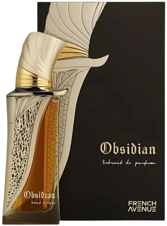 Obsidian French Avenue EDP 100 ml – Perfume Ámbar Vainilla Cítrico Unisex