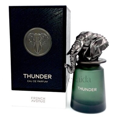Thunder Extrait French Avenue Eau de Parfum Masculino 100ml | Perfume Amaderado Intenso y Elegante