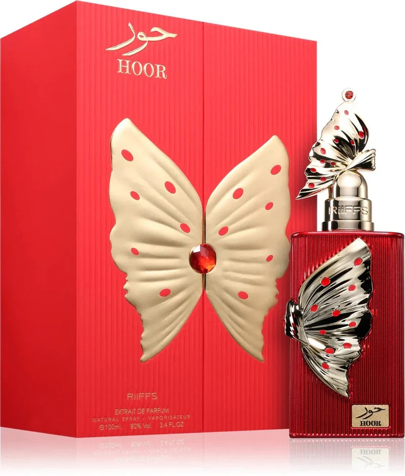 Riiffs Perfumes Hoor Eau de Parfum 100 ml | Perfume Femenino Dulce, Avainillado y Ambarado