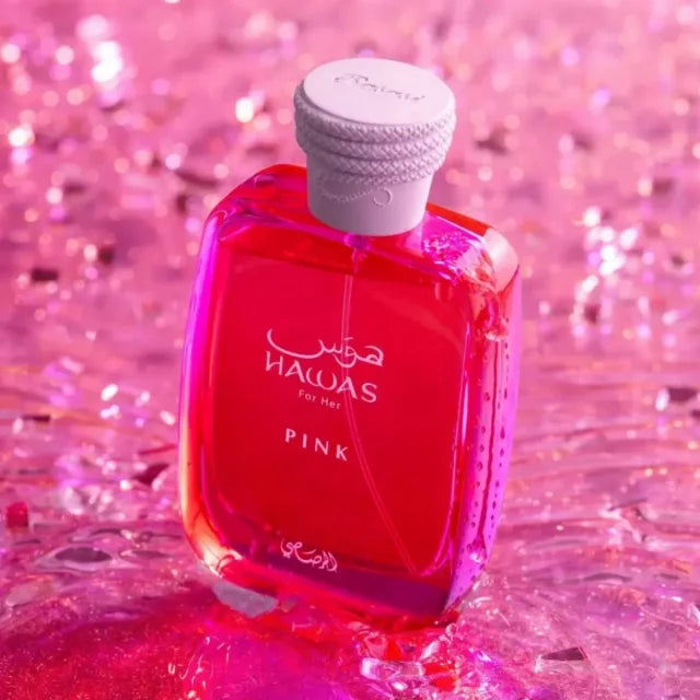 Rasasi Hawas Pink Eau de Parfum 100 ml | Perfume Mujer Dulce Floral