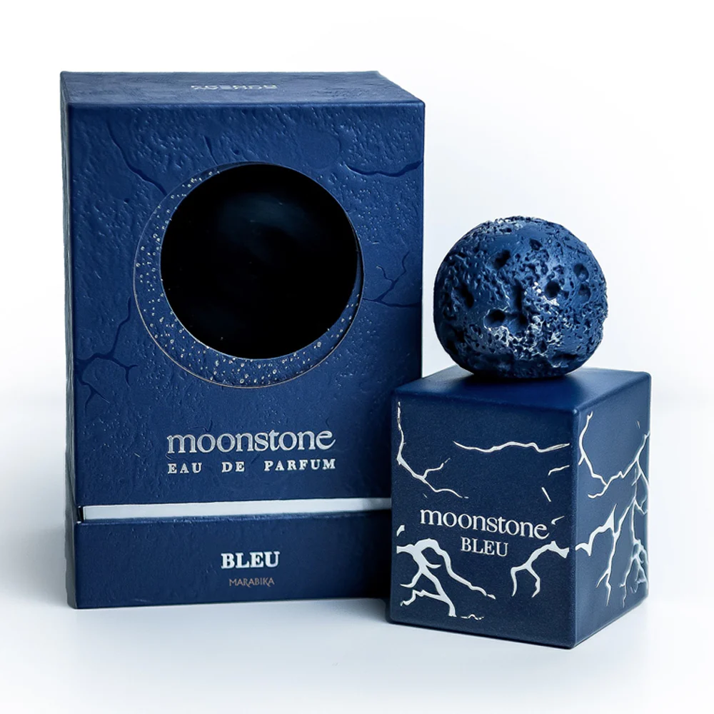 French Avenue Moonstone Bleu Eau de Parfum 100 ml – Perfume Unisex Oriental Amaderado con Lavanda, Cuero y Vainilla – Fragancia Elegante y Sofisticada