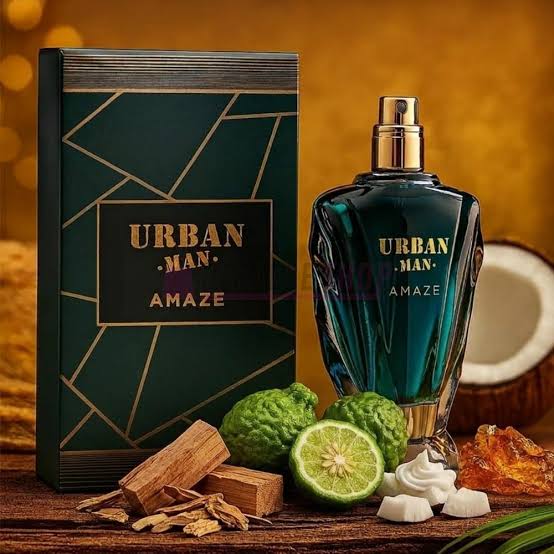 Urban Man Amaze Eau de Parfum 100 ml | Perfume Masculino Elegante y Amaderado-Fragrance World