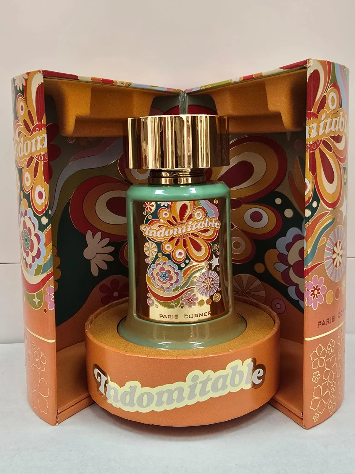 Indomitable – Paris Corner Eau de Parfum Masculino 100ml Perfume| Amaderado Aromático Intenso