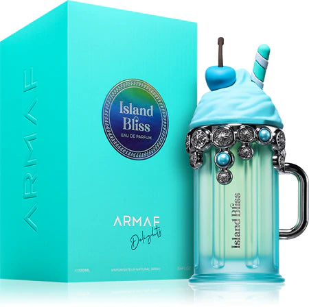 Armaf Island Bliss Eau de Parfum Mujer 100 ml – Perfume Dulce Tropical Floral con Coco, Frutas y Vainilla – Fragancia Femenina